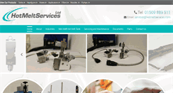 Desktop Screenshot of hotmeltservices.com